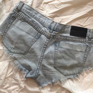 One Teaspoon Bonitas Denim Shorts